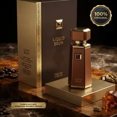 👑✨ Perfume Árabe Liquid Brun French Avenue 100ml 100% Original Lacrado Luxo Amadeirado Baunilha Fixação Brutal 🥃🔥