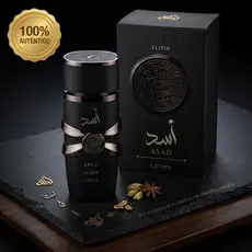 Perfume Árabe Asad Elixir 100ml Original EDP Masculino Intenso Fixação Brutal Rastro Marcante Pronta Entrega SP