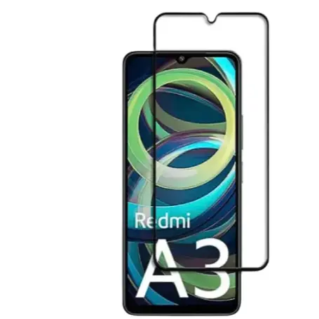 Protetor de tela / Pelicula de vidro 3D para Xiaomi Redmi A3 Vidro Vidro temperado
