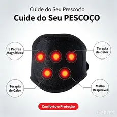 Faixa Térmica para Pescoço: Proteção e Aquecimento da Coluna Cervical – Suporte Cervical com Terapia de Calor
