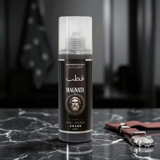 Poderoso Perfume Árabe Magnata - Elegância e Fixação Prolongada 200ml