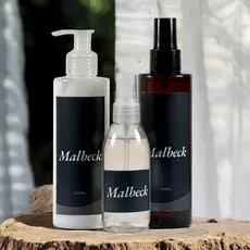 Kit Malbeck Homem Cheiroso - Body Splash + Creme Hidratante Corporal e Colônia.