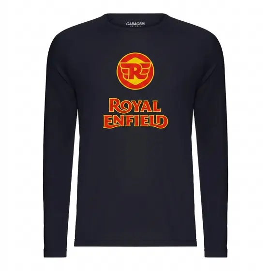 Camisa de Proteção Uv Moto Estampa Moto Royal Enfield Blusa Solar Motociclista Camiseta Manga Longa Himalayan Meteor
