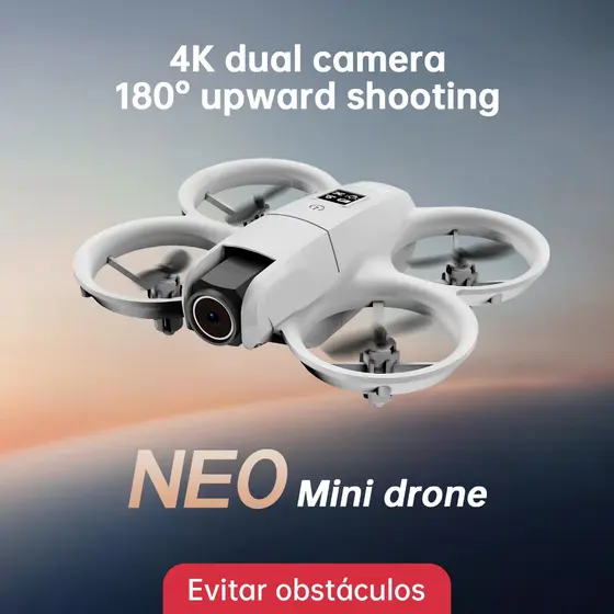 DLI MINI Drone HD Profissional WIFI Dual Cmaera Altitude RC Quadcopter Brinquedos 2 Baterias