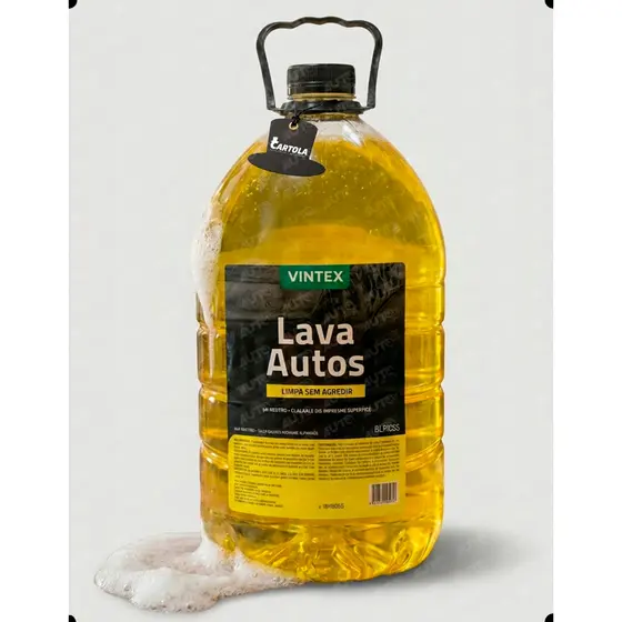 Shampoo Automotivo Lava Autos Carro e Moto Derrete Sujeira Original Vintex Vonixx Ph Neutro 5 Litros