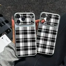 Capinha Para iphone Efeito de textura de pele listrada Para iphone 12 13 14 15iPhone16 17 Air Plus 13promax 17promax