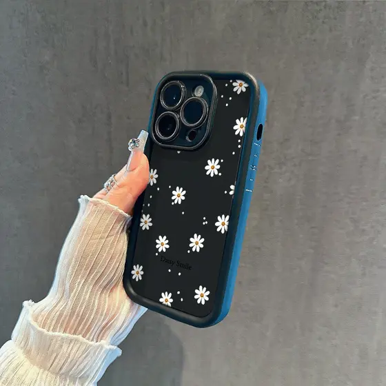 Capinha Capa Celular Padrão de flores para iPhone Samsung 11 12 13 14 15 16 17 Promax S25 S24 S23 A73 A72 17PROMAX