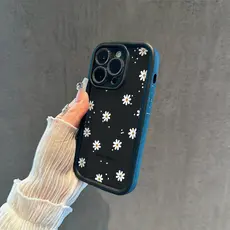 Capinha Capa Celular Padrão de flores para iPhone Samsung 11 12 13 14 15 16 17 Promax S25 S24 S23 A73 A72 17PROMAX