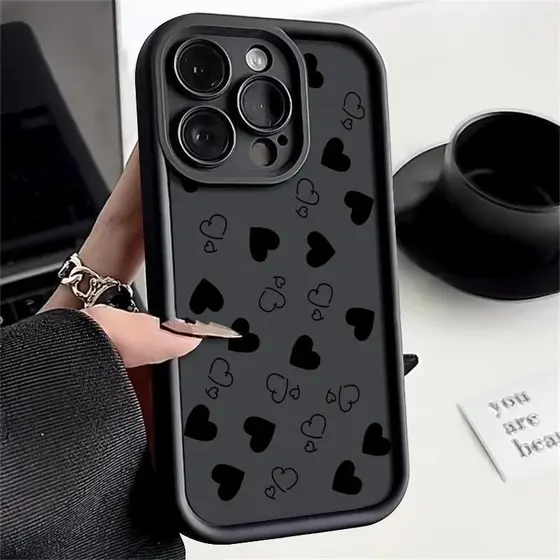 Capinha Para samsung Casca macia coração Para samsung J4PLUS J6PLUS S20FE S21FE S24 S23ULTRA S24PLUS