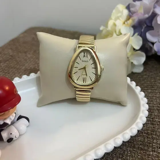 Relógio Feminino Moda Inspiração Pulseira De Elastico Cobra