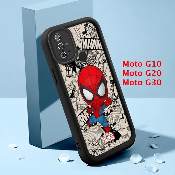 Capinha Para Motorola Moto G20 G30 G10 Case Normal Capa De Celular Preto Macio Silicone 5110 TYB