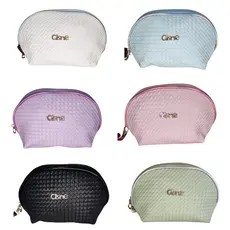 Necessaire Organizadora Preta – Viagem, Cosméticos e Maquiagem – 23x15x8cm, Poliéster com Alça