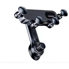 Suporte Premium para Celular Carro - Saída de Ar, Rotação 360°, Trava Anti-Queda - 1G