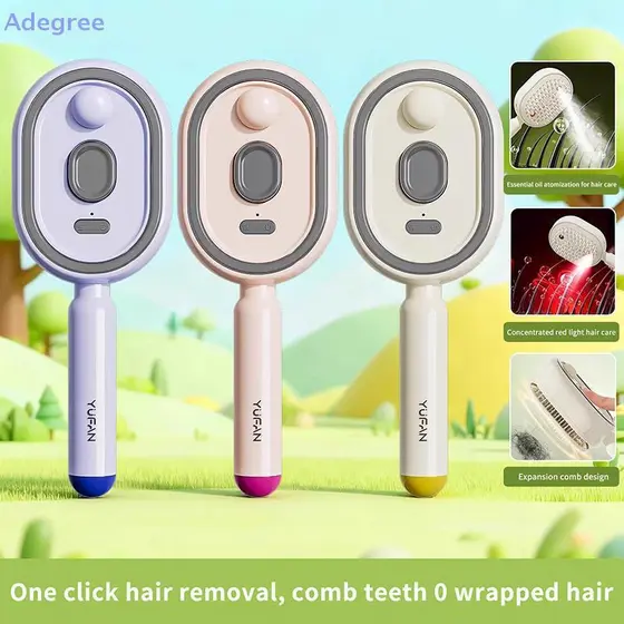 Adegree Cuidados Com O Cabelo Massagem Pente Couro Cabeludo Escova De Massageador er Atomização Aplicador Novo