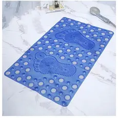 Tapete De Box Banheiro Ventosa Massageador Limpeza De Pés ANTIDERRAPANTE