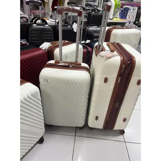 Mala de viagem 50kg zíper duplo Expansível com rodinha REMOVIVEIS 360º ABS Mala para viagem com senha olaola