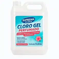 Cloro Gel Ativo 1L ; 5L ; 10L Limpeza Pesada + Brinde na Compra de 10 Litros
