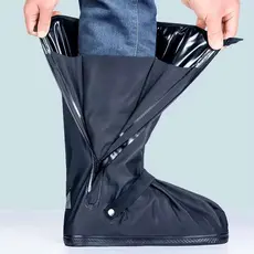 Polaina Impermeavel Bota Galocha Protetor Calcado Capa de Chuva Motoqueiro