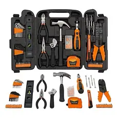 Kit Jogo De Ferramentas 200/129/11 Pcs Completo C/Soquetes Chaves Maleta