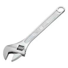 Chave Inglesa Ajustavel De Aço Profissional Aço Carbono Cromado Resistente a Aruela e Fricção