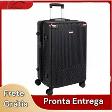 Mala de viagem 50kg zíper duplo Expansível com rodinha REMOVIVEIS 360º ABS