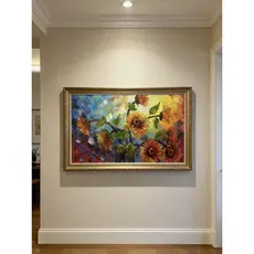 Pintura Quadro Decorativo Pintura Manual Obra única E Exclusivo