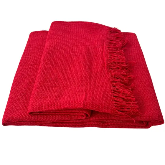 Manta Para Sofá ou Cama 100% Algodão 210x120 Capa Decorativa para Casa Nova Elegante