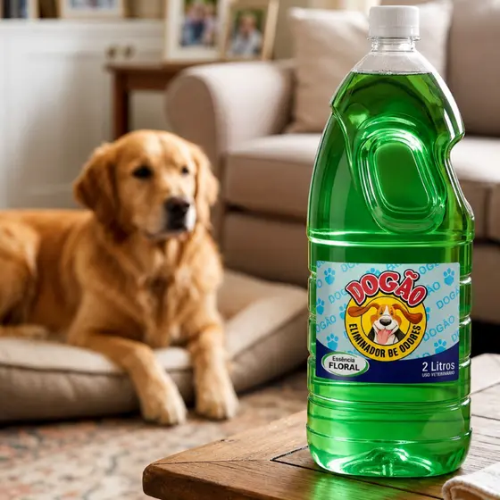 Eliminador de Odores Pet Floral 2L Cães e Gatos Ambiente Limpo Uso Diário Animal