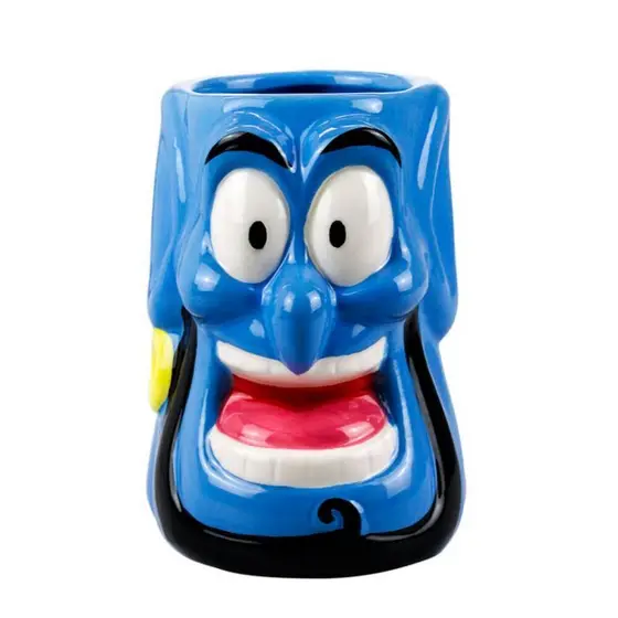 Caneca Porcelana Gênio Aladdin 12x15x8cm - Disney