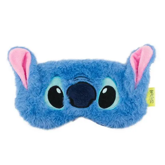 Máscara De Dormir Azul Pelúcia Stitch - Disney