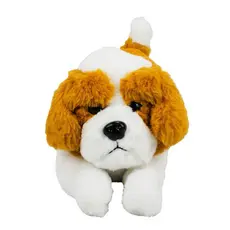 Bichinho de Pelúcia Cachorro Bravo Deitado 30cm - Fofy Toys