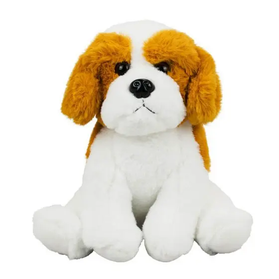 Bichinho de Pelúcia Cachorro Bravo Sentado 21cm - Fofy Toys