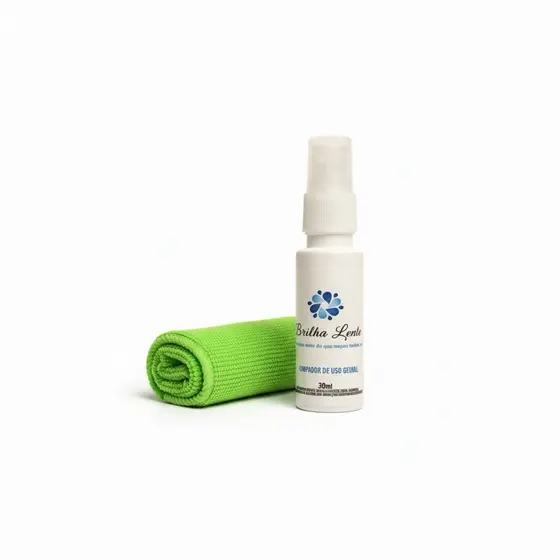 Kit Limpeza De Óculos Limpa Lentes + Flanelas Mágicas