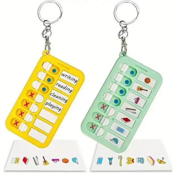 Adequado para Quadro de Memorando de Lista de Verificação de Autodisciplina Infantil Planejador Diário Documento Tarefas