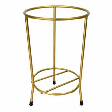 Suporte para Extintor de Incêndio de Chão 4kg e 6kg em Aço Resistente Dourado