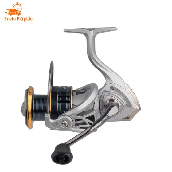 Molinete de Pesca NJ4000 NJ5000 4+1 Rolamentos Drag 8kg 5.2:1 Anti-Cabeleira