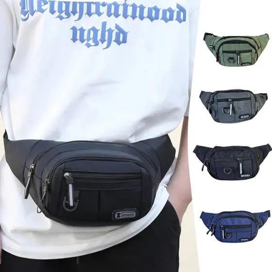Pochete Impermeavel Bolsa Transversal ou de cintura para motoboy multiuso