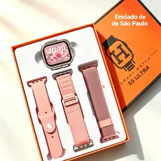 Smartwatch S10 Pro Relógio Inteligente de Fitness com Monitoramento de Frequência Cardíaca e Sono Compatível Android iOS