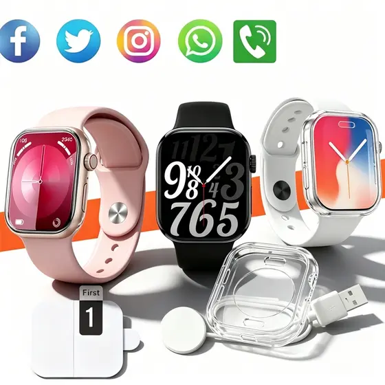 Smartwatch Relógio Inteligente Feminino , De Presente Masculino , Calculadora , Papéis De Parede Personalizáveis