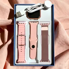 Conjunto De Presente De Smartwatch Relógio Inteligente , AMOLCD 2.0 " HD Masculino Bluetooth Chamada De Saúde , Calculad
