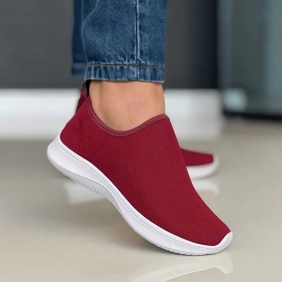 Tenis Meia Feminino Calce Facil Confortavel