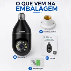 Mini Câmera wifi Sem Fio Com Visão Noturna Microfone Alto Falante e Acesso Remoto Por Aplicativo