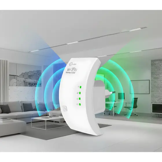 Repetidor de Sinal WiFi para Casa Quarto Sala Escritório Internet Mais Rápida e Estável