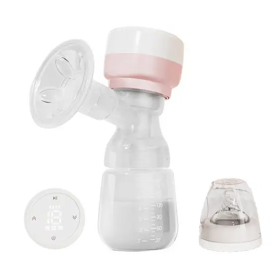 Extrator de leite elétrico, silencioso, com massagem SPA, sem dor
