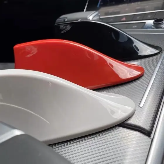 Antena Automotiva 3,0dB Rádio De Barbatana De Tubarão Do Carro Sinal FM Para Todos Carros de Teto Curvado