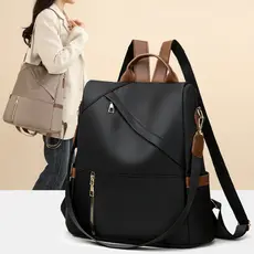 Bolsa feminina  à prova d’água e antifurto  ideal para escola trabalho e viagens.
