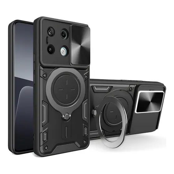 Capa Capinha Anti Impacto Ring Suporte Para Xiaomi Redmi