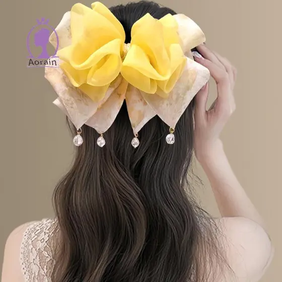 Grampo De Cabelo Em Forma De Arco ANTH Acessórios Fofos Para A Parte De Trás Da Cabeça .