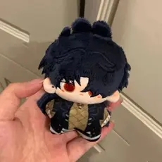 Boneca De Algodão Honkai Star Rail Blade Haixingti 10 Cm-Chaveiro De Pelúcia Colecionável Anime Fanmade