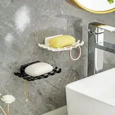Suporte de Sabonete Criativo, Gancho Fixado à Parede, Sem Necessidade de Perfuração, Saboneteira de Banheiro, Organizado